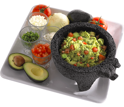 Guacamole na stole